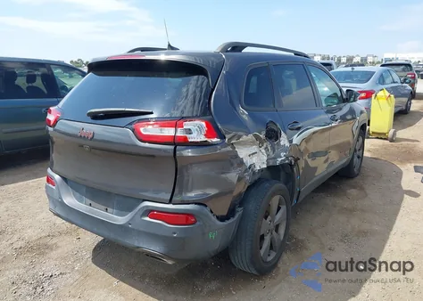 2016 Jeep Cherokee 75Th Anniversary z USA, uszkodzony, nr VIN 1C4PJLCS0GW275059